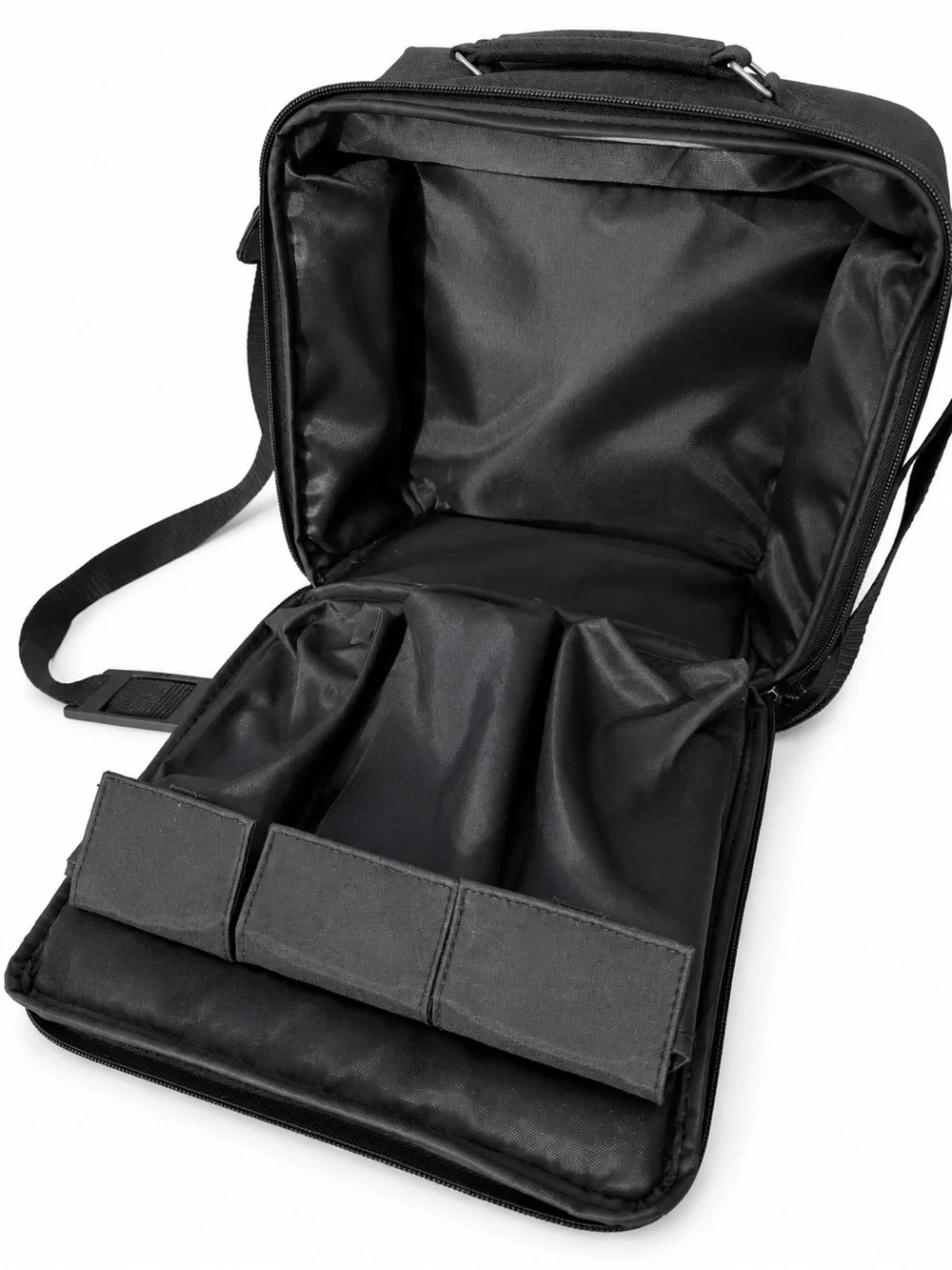 Craft Mates Black Craft/Storage Organizer Tote Bag Shoulder Carry Case